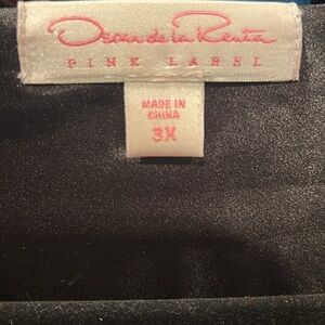 Oscar De La Renta Pink Label Purple Velvet Zahara Nights Caftan Sleep Dress 3X